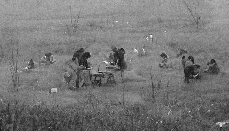 Computers Collaborating in the Grass